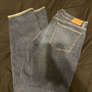 GAP Men's Dark Blue Straight Jeans